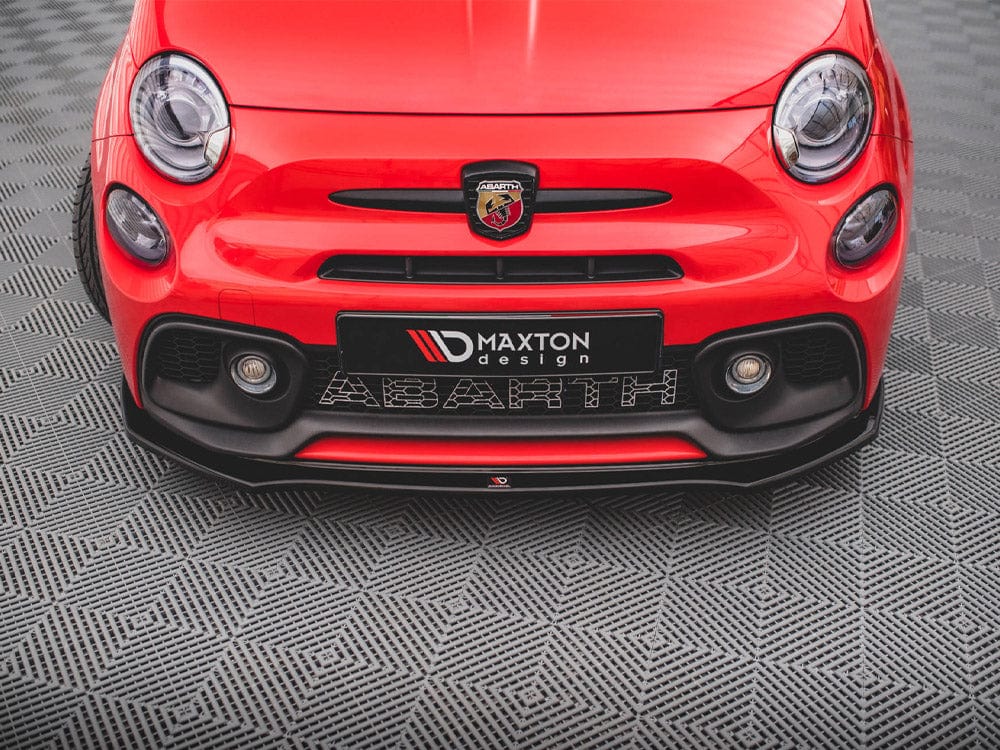 Maxton Design Front Splitter Fiat 500 Abarth MK1 Facelift 2016-UP Maxton Design SR