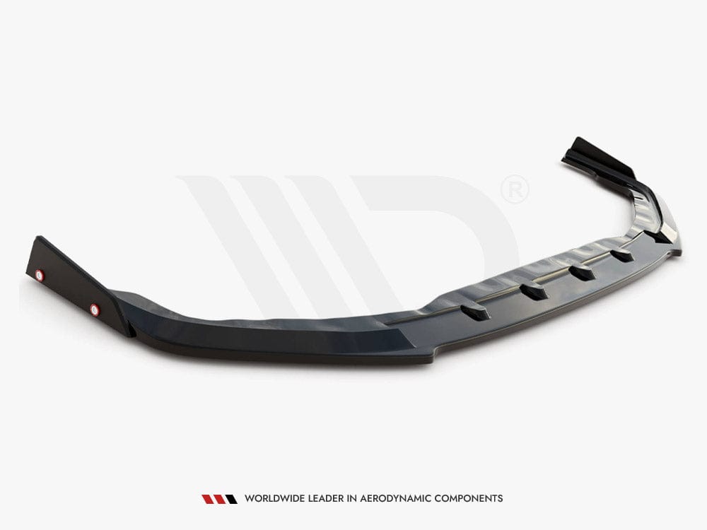 Maxton Design Front Splitter + Flaps Nissan GTR R35 Facelift Maxton Design SR