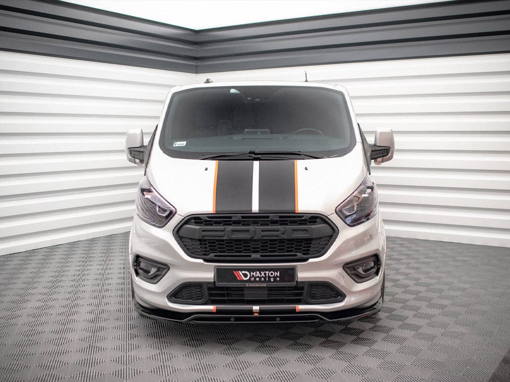 Maxton Design Front Splitter Ford Transit Custom ST-Line Mk1 Facelift Maxton Design SR