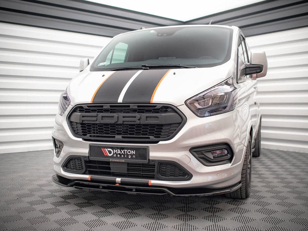 Maxton Design Front Splitter Ford Transit Custom ST-Line Mk1 Facelift Maxton Design SR