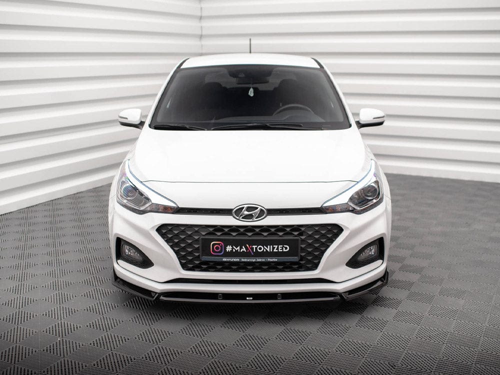 Maxton Design Front Splitter Front Splitter V.2 Hyundai I20 Mk2 Facelift Maxton Design SR