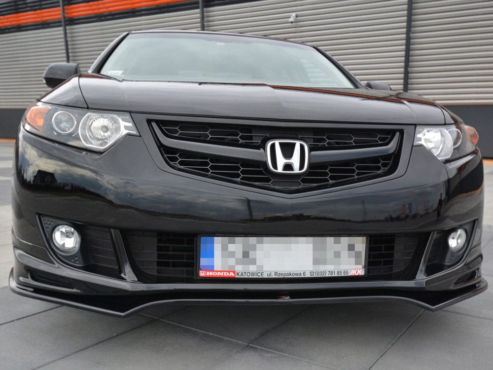 Maxton Design Front Splitter Honda Accord MK8 Type-s (Cu-series) Pre-facelift Sedan 2009-2011 Maxton Design SR