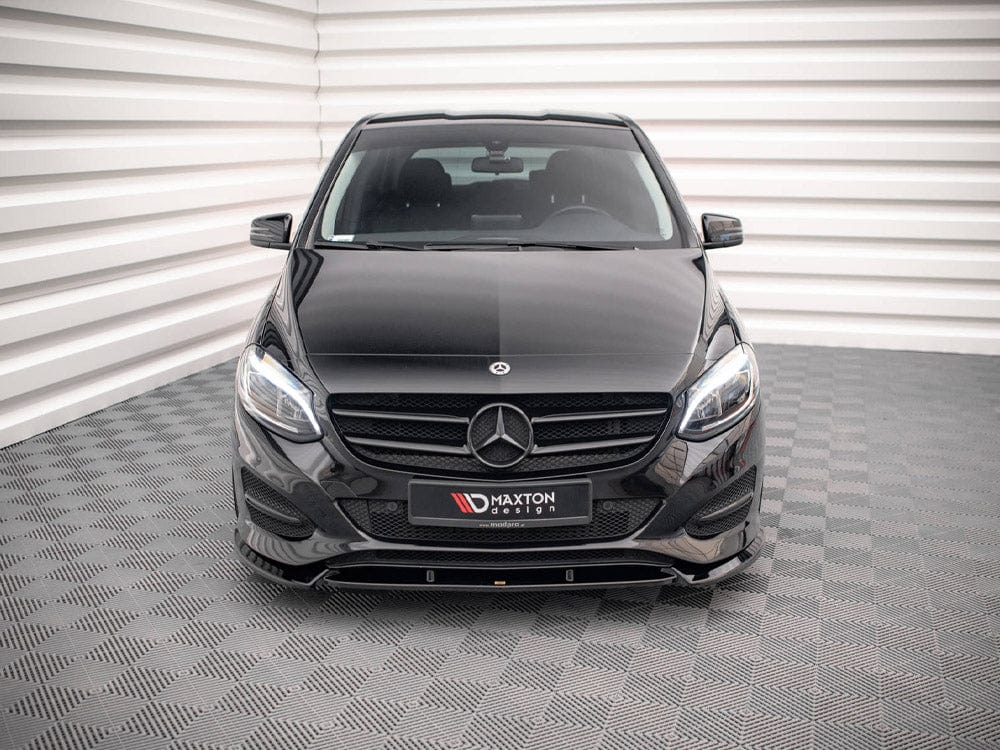 Maxton Design Front Splitter Mercedes B W246 Facelift Maxton Design SR