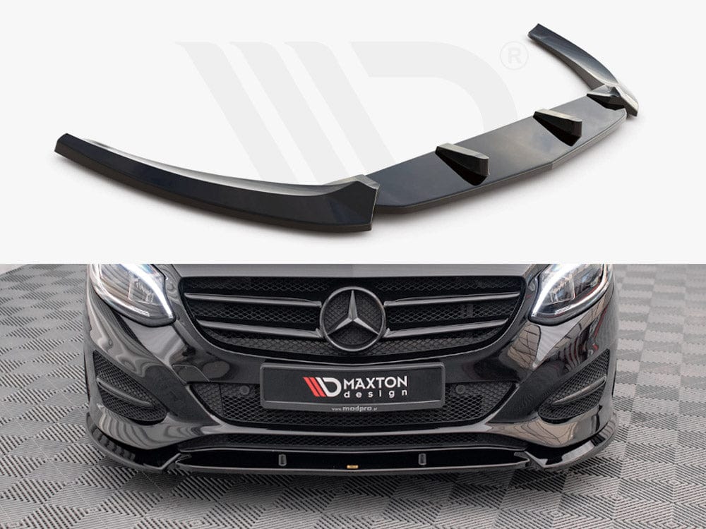 Maxton Design Front Splitter Mercedes B W246 Facelift Maxton Design SR