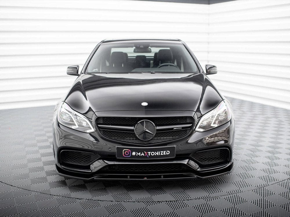 Maxton Design Front Splitter Mercedes E63 AMG Sedan W212 Facelift Maxton Design SR