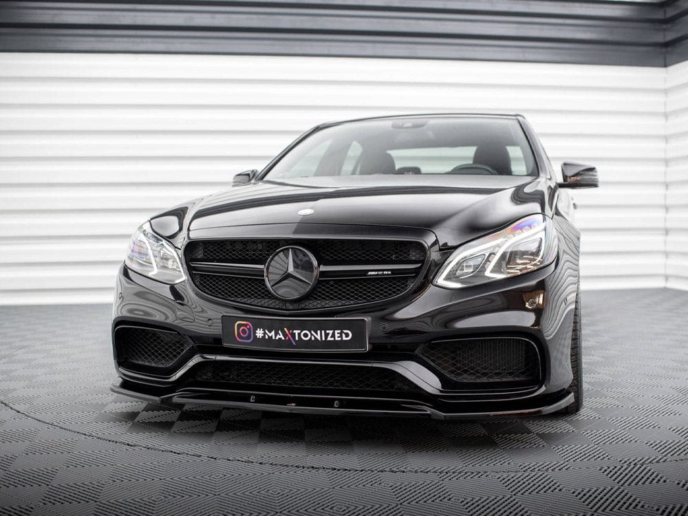 Maxton Design Front Splitter Mercedes E63 AMG Sedan W212 Facelift Maxton Design SR