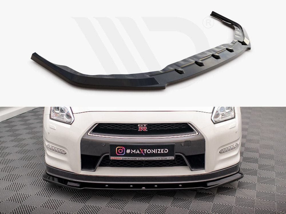 Maxton Design Front Splitter Nissan GTR R35 Facelift Maxton Design SR