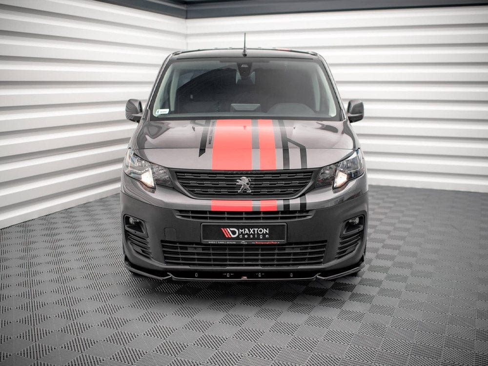 Maxton Design Front Splitter Peugeot Partner MK3 2018- Maxton Design SR
