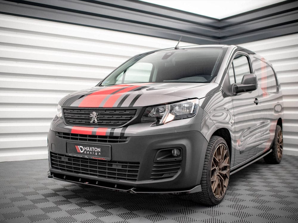 Maxton Design Front Splitter Peugeot Partner MK3 2018- Maxton Design SR