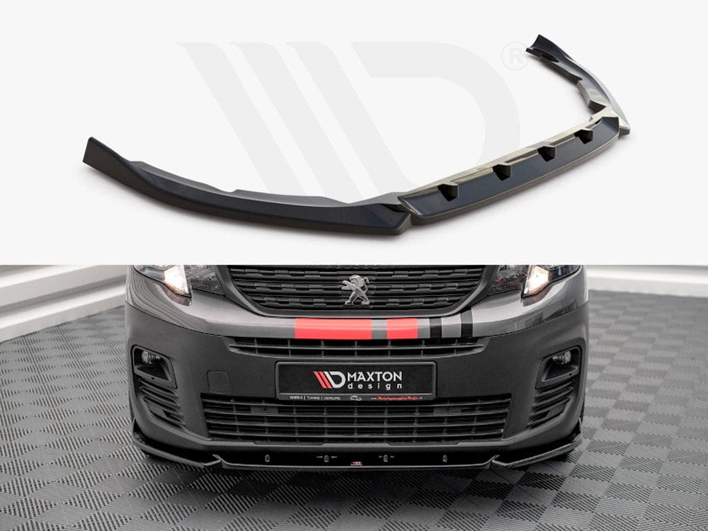 Maxton Design Front Splitter Peugeot Partner MK3 2018- Maxton Design SR