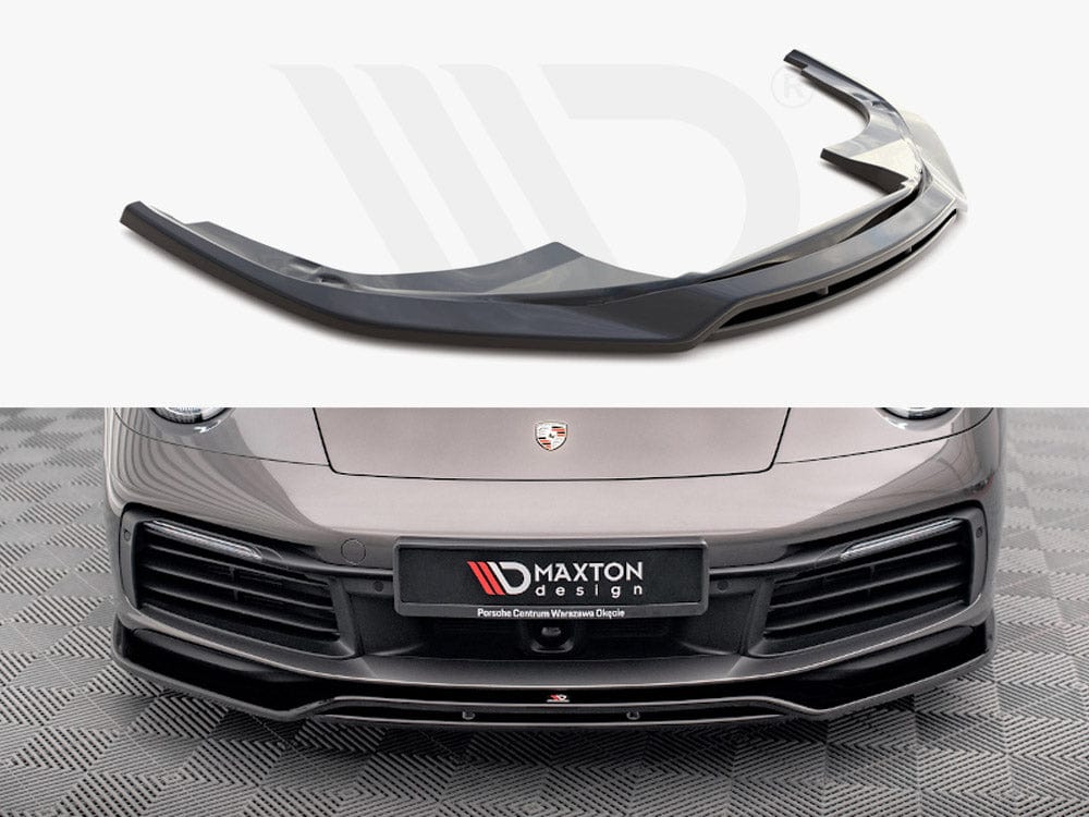 Maxton Design Front Splitter Porsche 911 Carrera 4S 992 2019- Maxton Design SR