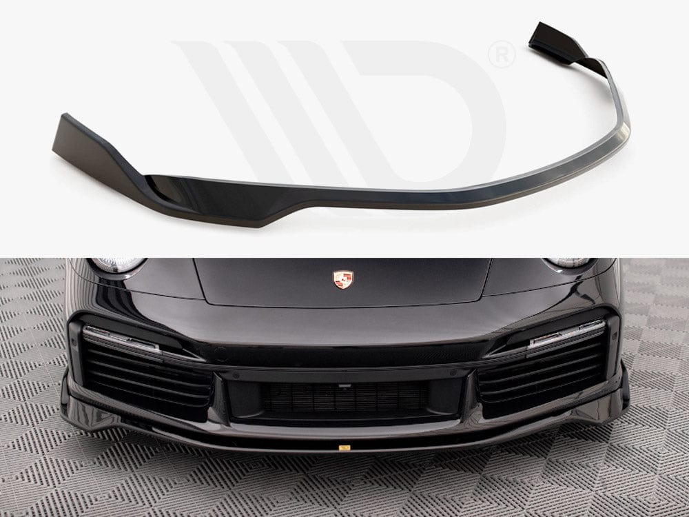 Maxton Design Front Splitter Porsche 911 Turbo S 992 Maxton Design SR