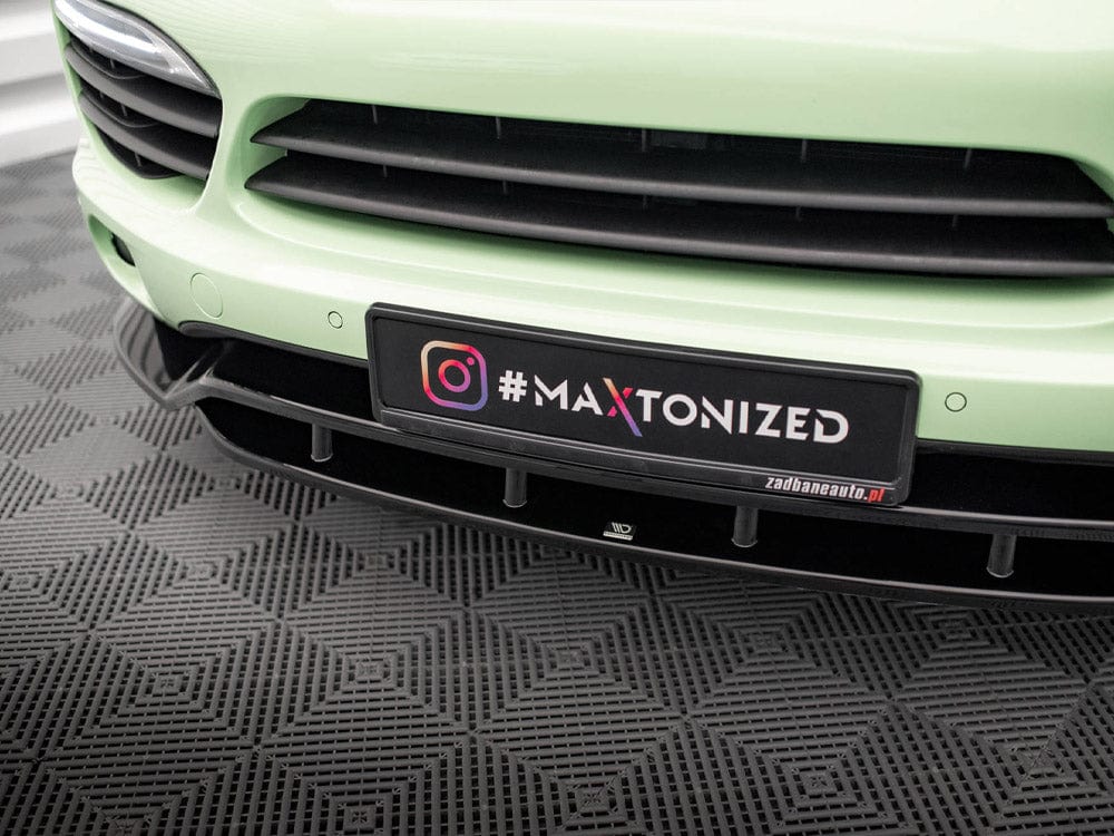 Maxton Design Front Splitter Porsche Cayenne Mk2 Maxton Design SR