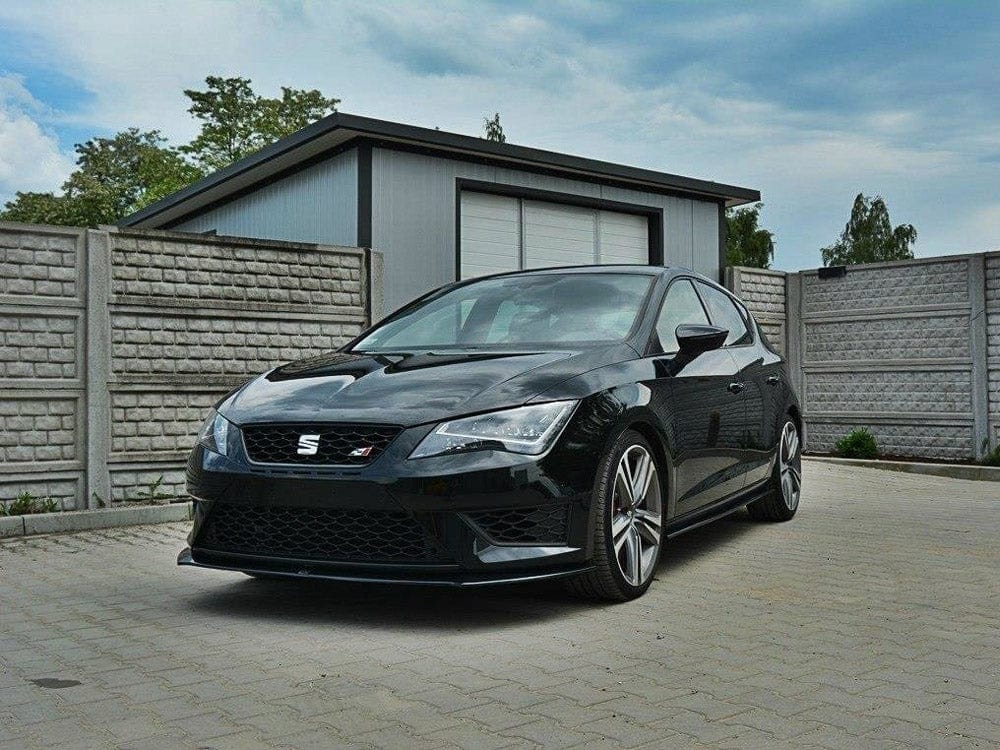 Maxton Design Front Splitter Seat Leon III Cupra / FR Maxton Design SR
