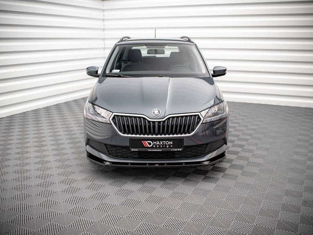 Maxton Design Front Splitter Skoda Fabia MK3 Facelift 2019- Maxton Design SR