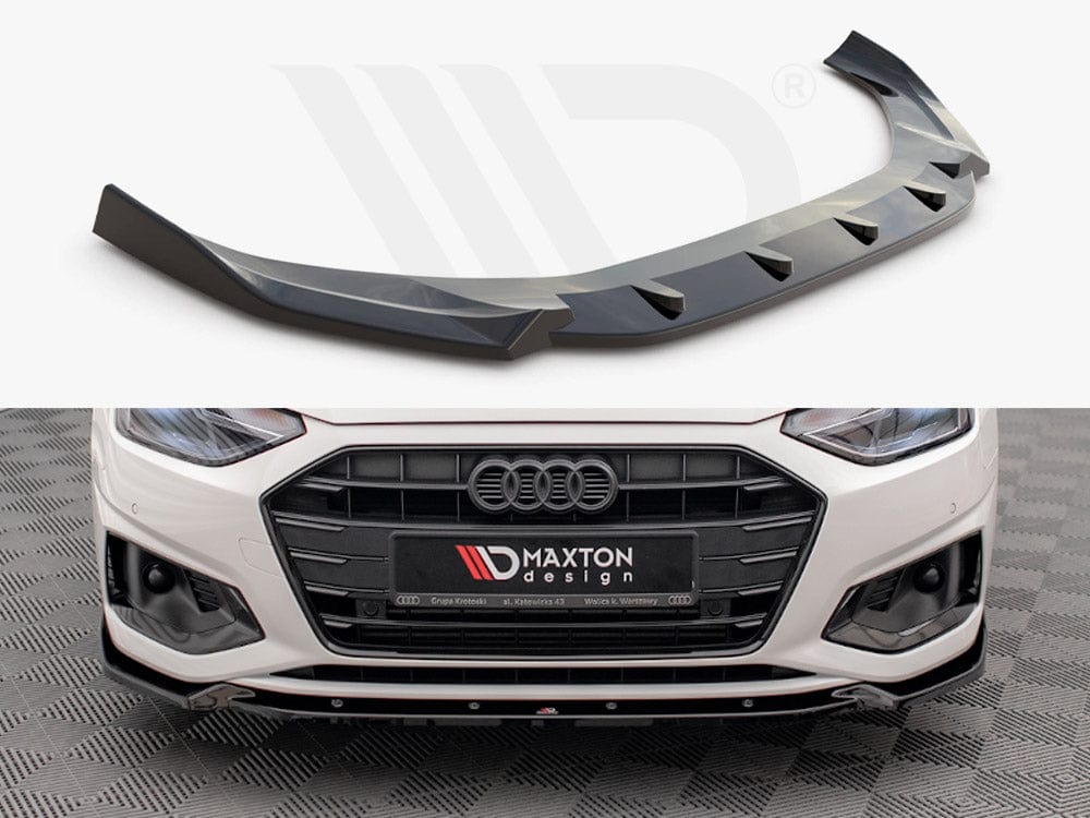 Maxton Design Front Splitter V.1 Audi A4 B9 Facelift Maxton Design SR