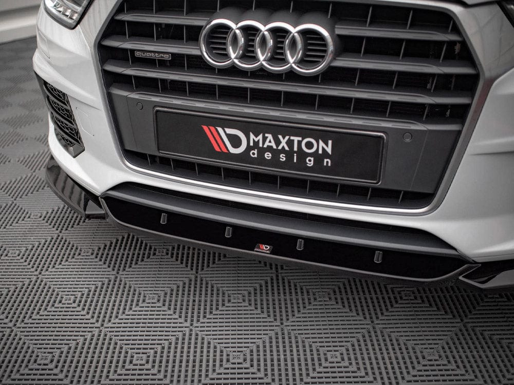 Maxton Design Front Splitter V.1 Audi Q3 8U Facelift 2014-2018 Maxton Design SR
