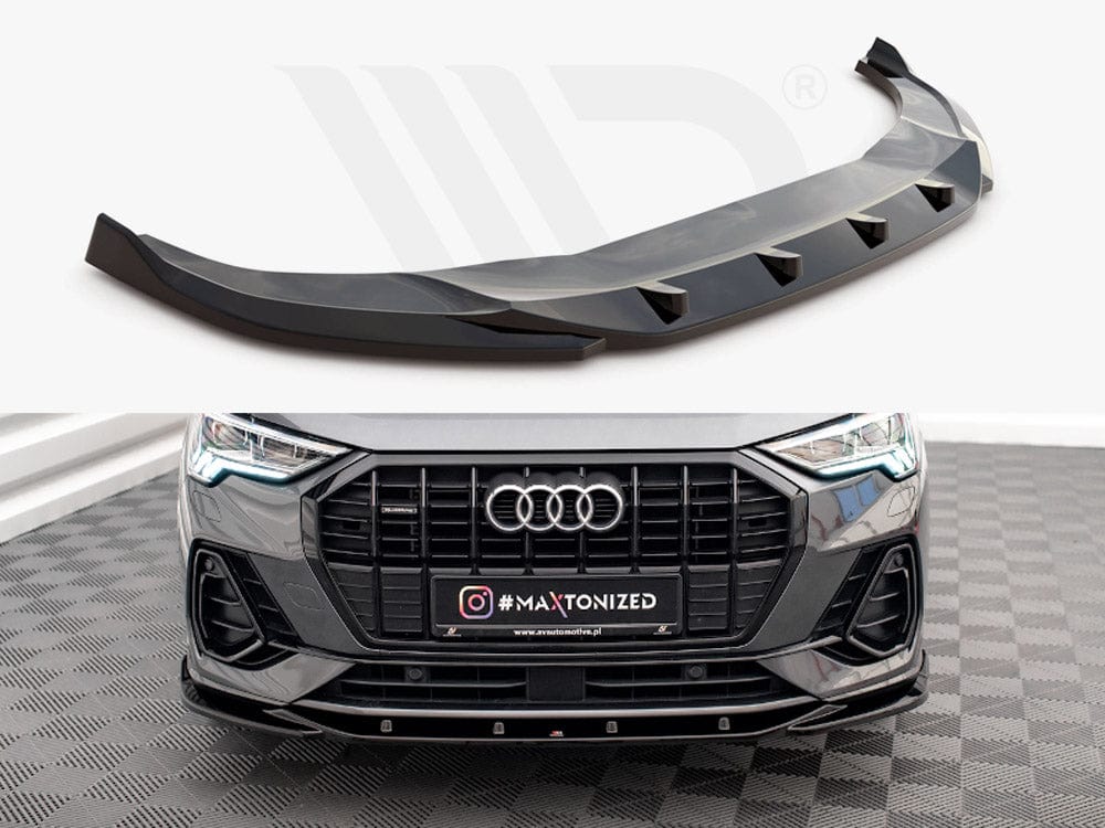 Maxton Design Front Splitter V.1 Audi Q3 S-Line F3 Maxton Design SR