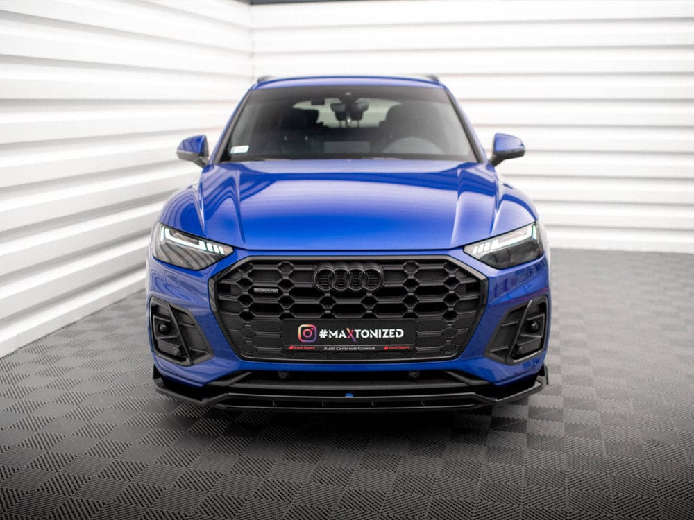 Maxton Design Front Splitter V.1 Audi SQ5 / Q5 S-Line SUV / Sportback Mk2 Facelift Maxton Design SR
