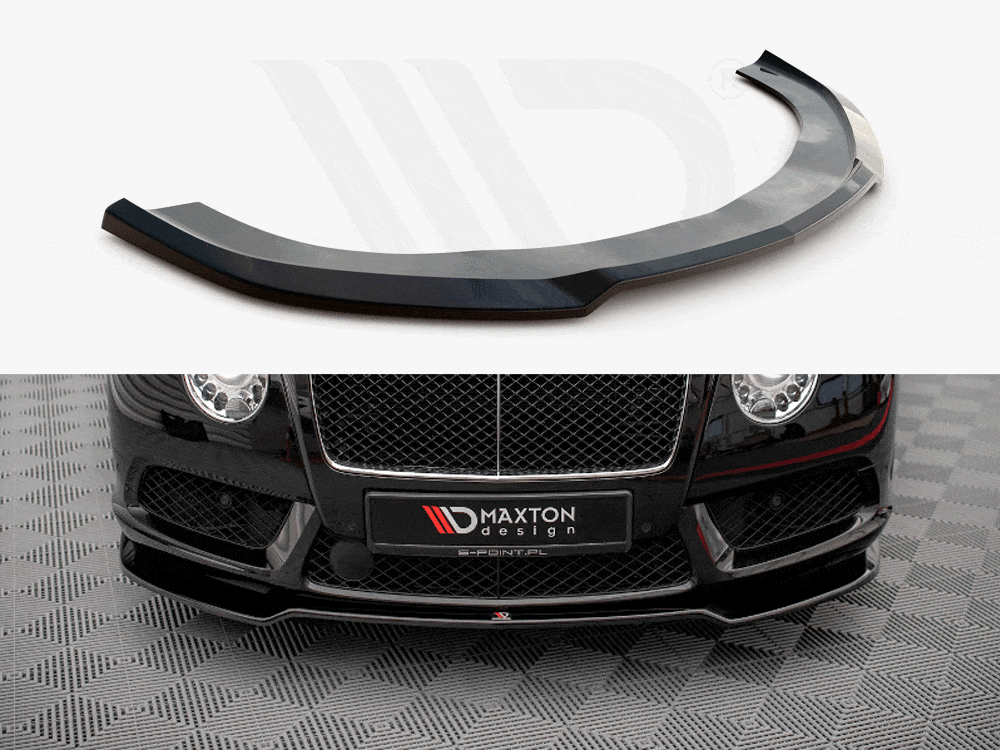 Maxton Design Front Splitter V.1 Bentley Continental GT V8 S Mk2 2014-2016 Maxton Design SR