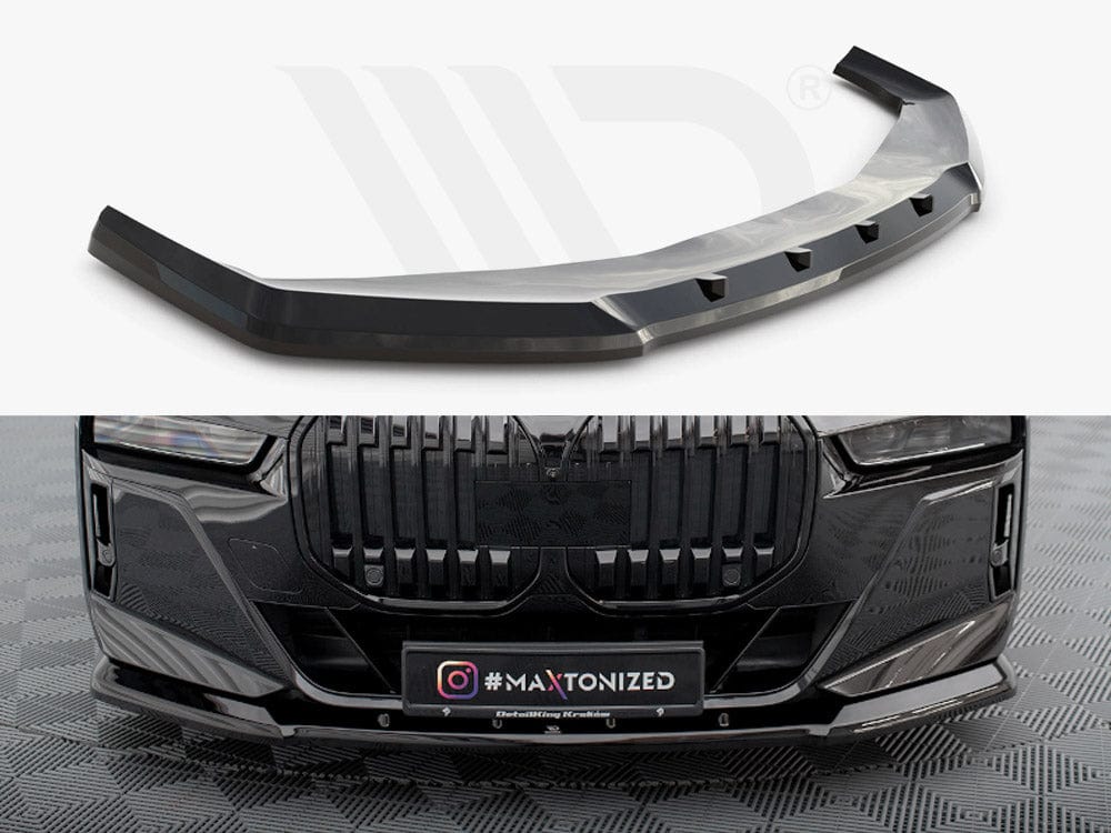 Maxton Design Front Splitter V.1 BMW 7 M-Pack / M760e G70 Maxton Design SR