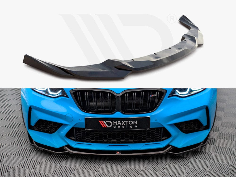 Maxton Design Front Splitter V.1 Bmw M2 Competition F87 2018-2020 Maxton Design SR