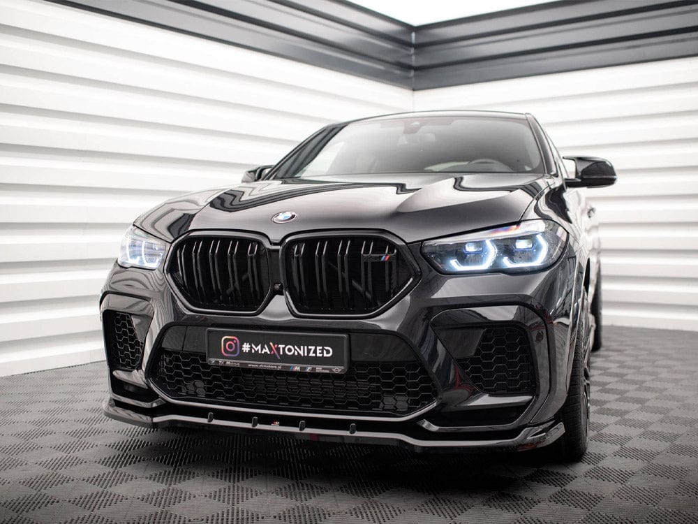 Maxton Design Front Splitter V.1 BMW X6 M F96 Maxton Design SR
