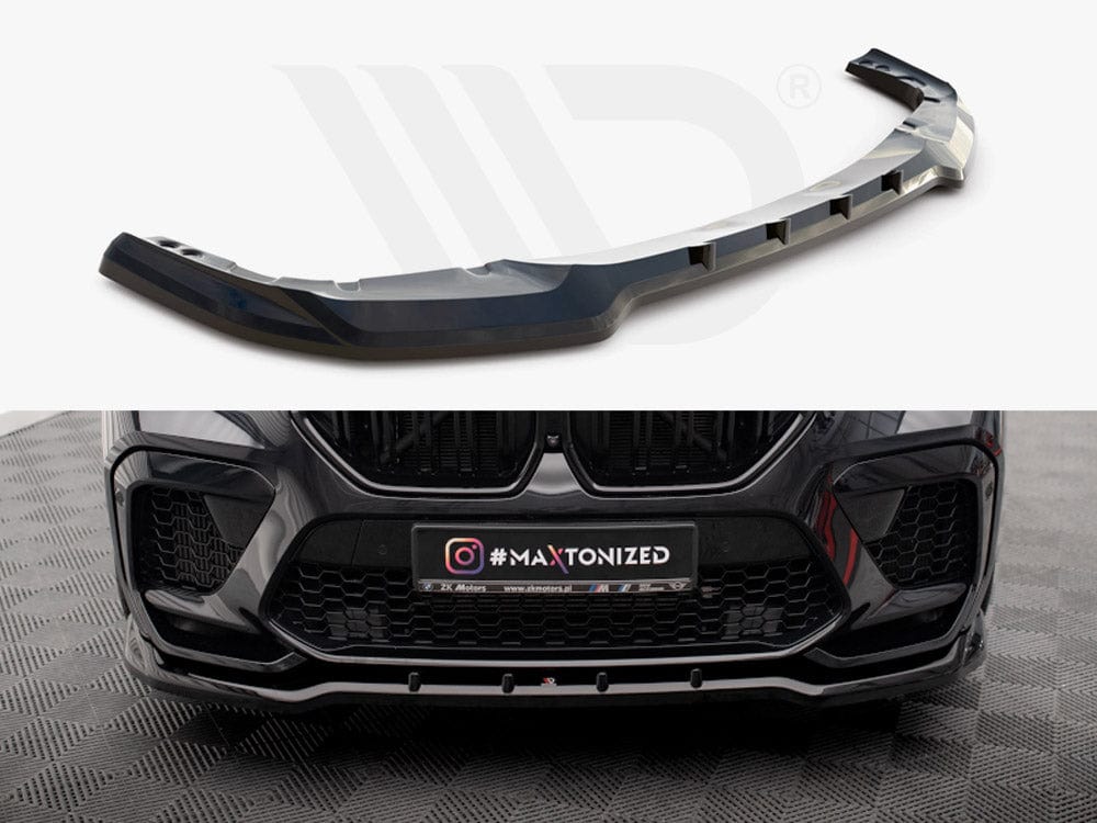 Maxton Design Front Splitter V.1 BMW X6 M F96 Maxton Design SR