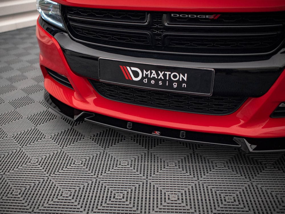 Maxton Design Front Splitter V.1 Dodge Charger RT MK7 Facelift 2014- Maxton Design SR