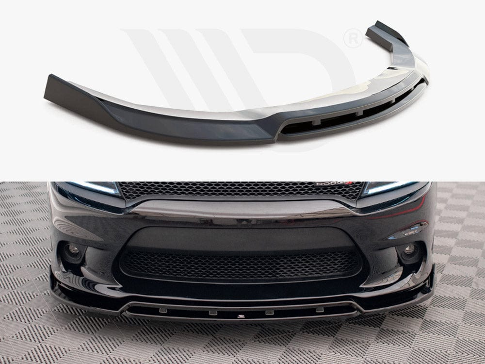 Maxton Design Front Splitter V.1 Dodge Charger SRT MK7 Facelift Maxton Design SR