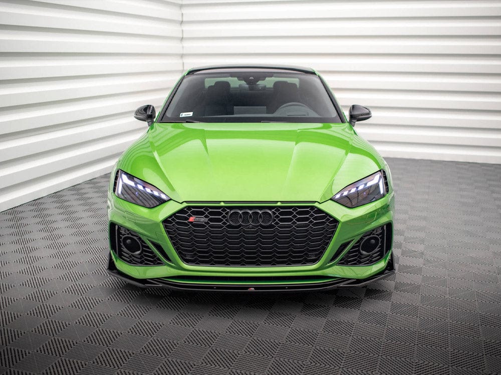 Maxton Design Front Splitter V.1 + Flaps Audi RS5 F5 Facelift Maxton Design SR