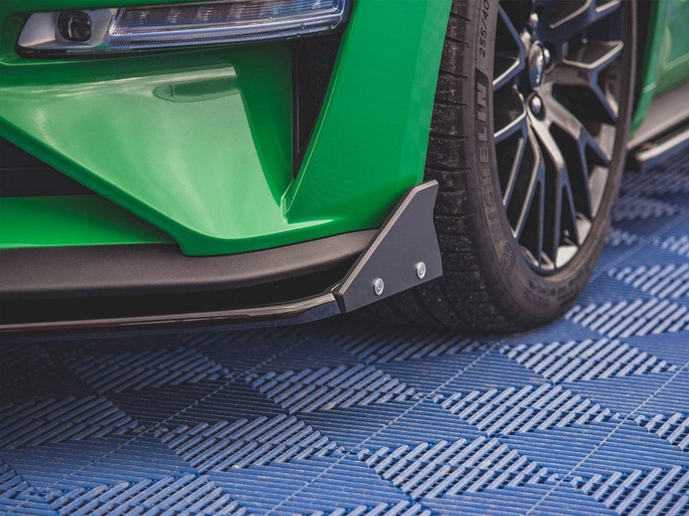 Maxton Design Front Splitter V.1 + Flaps Ford Mustang GT Mk6 Facelift Maxton Design SR