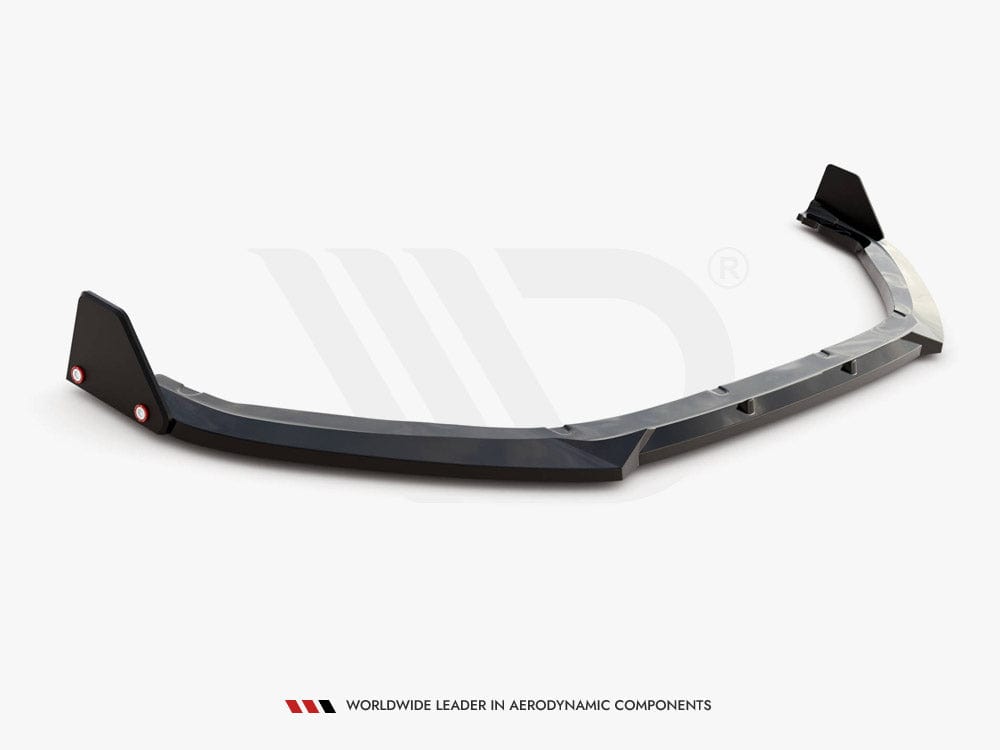 Maxton Design Front Splitter V.1 + Flaps Peugeot 208 GT Mk2 Maxton Design SR