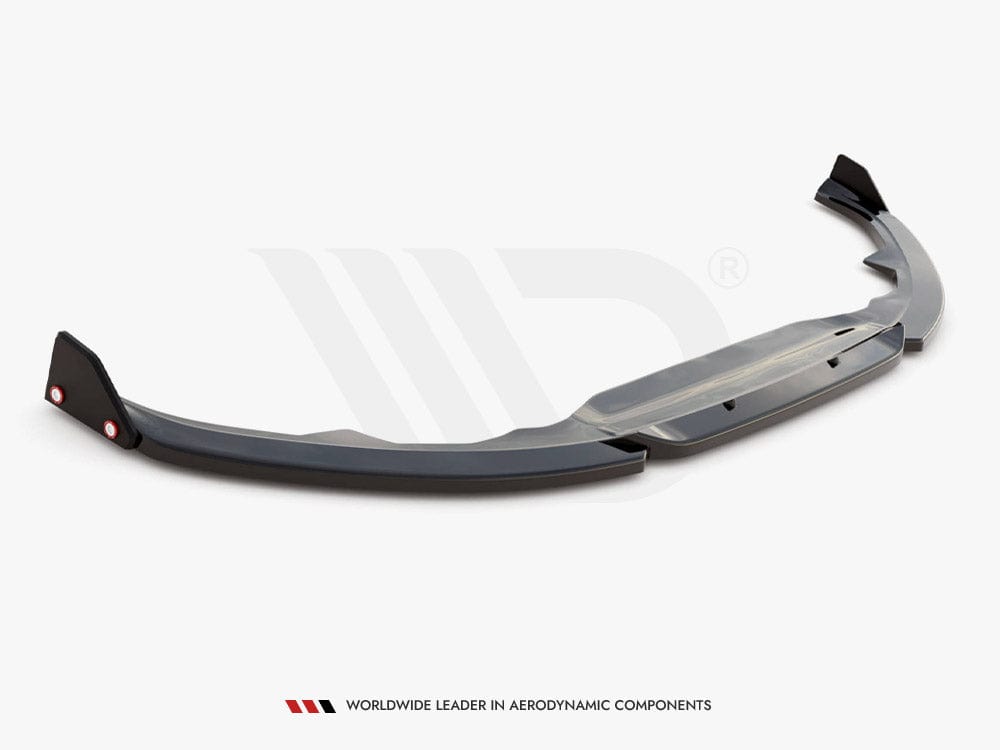 Maxton Design Front Splitter V.1 + Flaps Toyota Yaris Mk4 Maxton Design SR