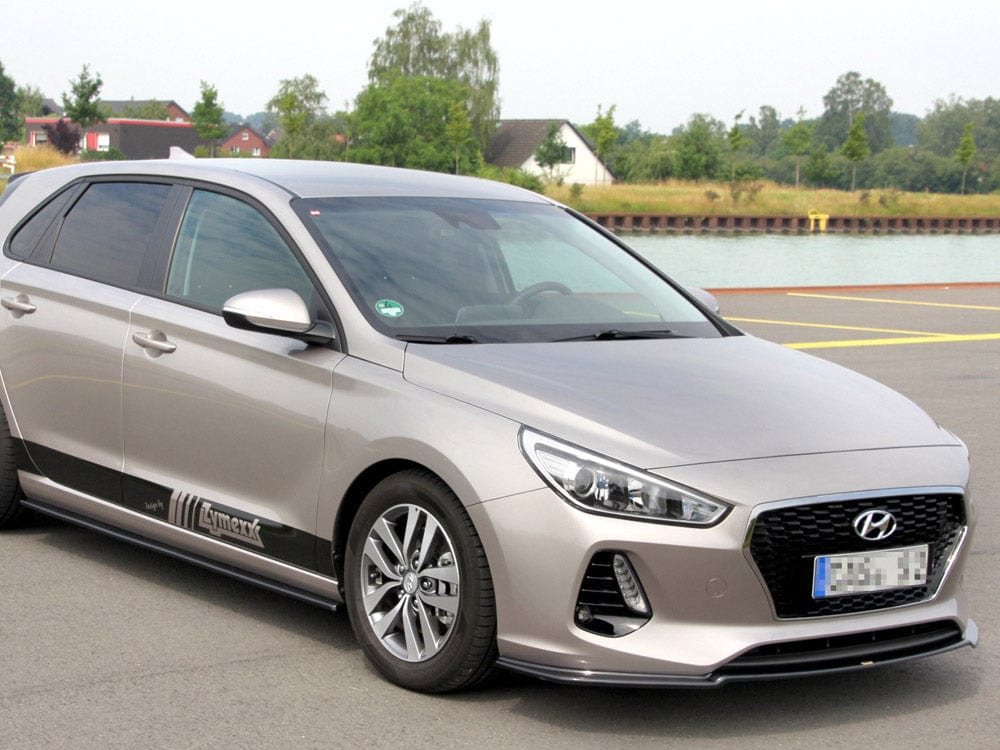 Maxton Design Front Splitter V.1 Hyundai I30 MK3 Hatchback 2017-UP Maxton Design SR