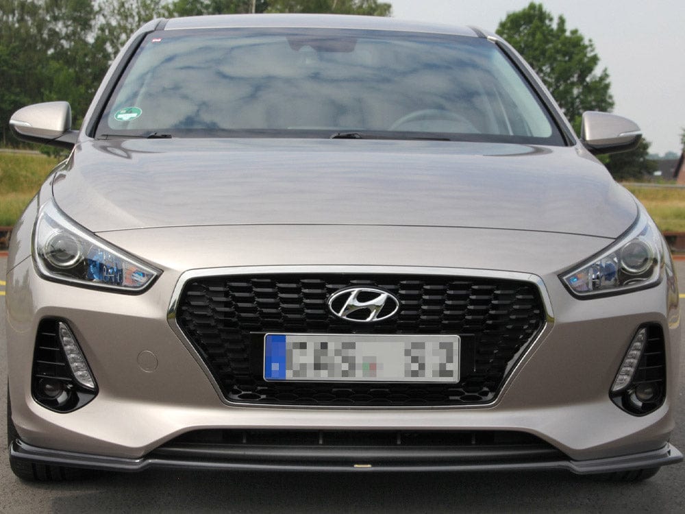 Maxton Design Front Splitter V.1 Hyundai I30 MK3 Hatchback 2017-UP Maxton Design SR