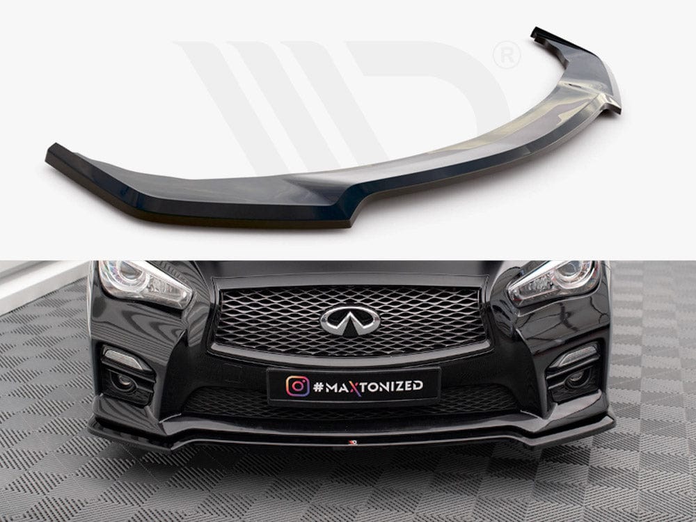 Maxton Design Front Splitter V.1 Infiniti Q50 S Mk1 Maxton Design SR