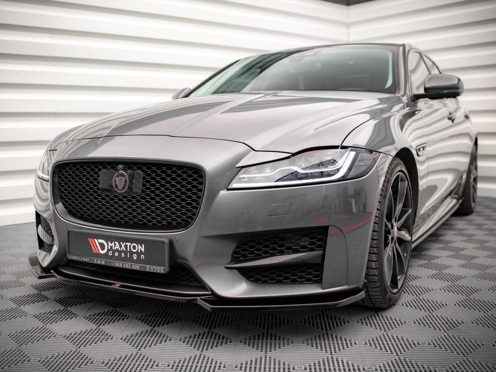 Maxton Design Front Splitter V.1 Jaguar XF R-sport MK2 2015-2020 Maxton Design SR
