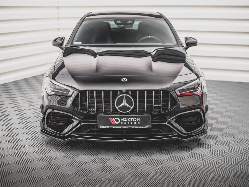 Maxton Design Front Splitter V.1 Mercedes-AMG CLA 45 AERO C118 2019- Maxton Design SR