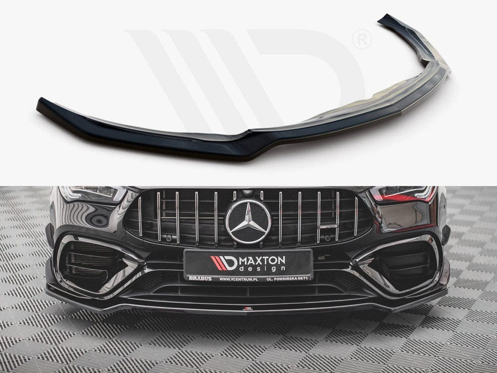 Maxton Design Front Splitter V.1 Mercedes-AMG CLA 45 AERO C118 2019- Maxton Design SR