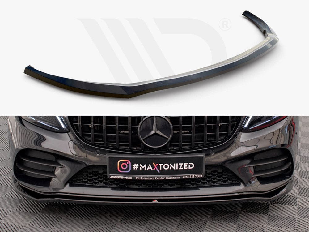 Maxton Design Front Splitter V.1 Mercedes-Benz C AMG Line Sedan / Coupe W205 / C205 Facelift Maxton Design SR