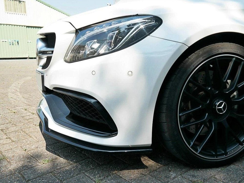 Maxton Design Front Splitter V.1 Mercedes C 205 63 AMG Coupe 2016-2018 Maxton Design SR
