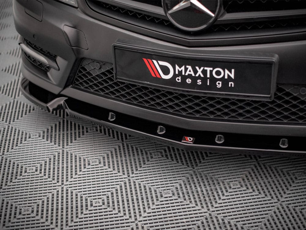 Maxton Design Front Splitter V.1 Mercedes C Coupe AMG-Line C204 Maxton Design SR