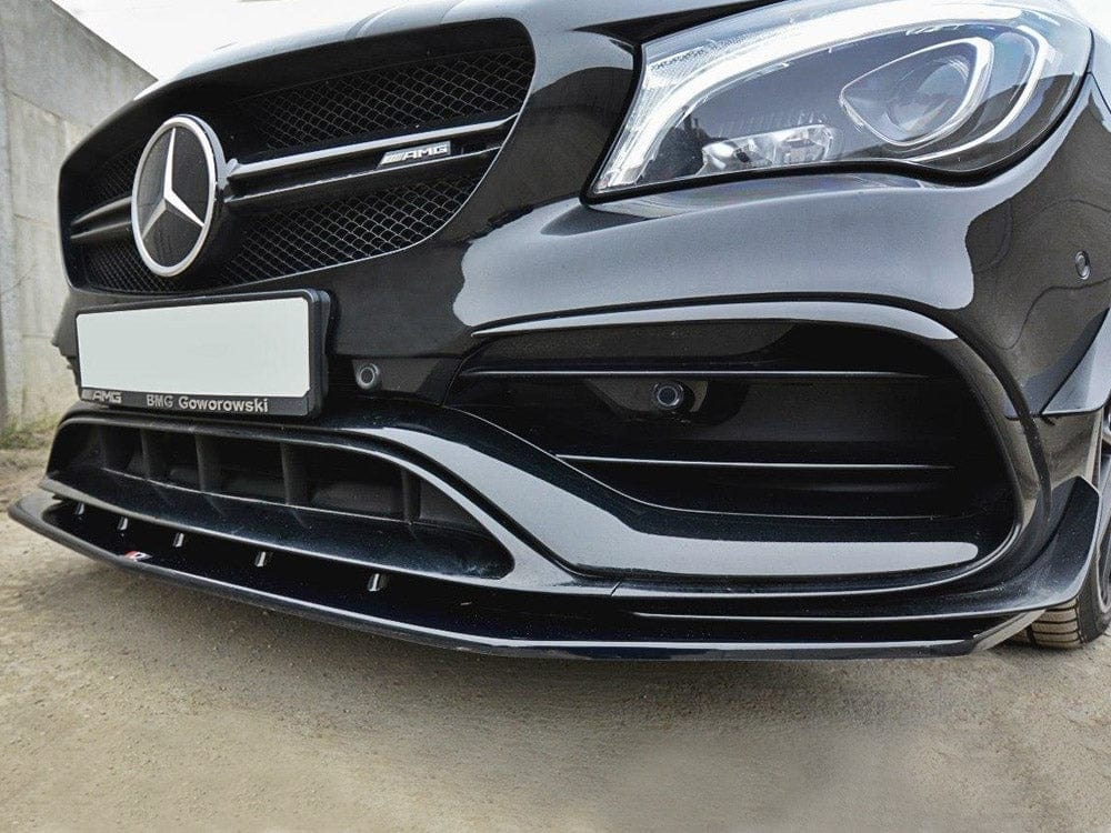Maxton Design Front Splitter V.1 Mercedes CLA 45 AMG C117 (Facelift) 2017-UP Maxton Design SR