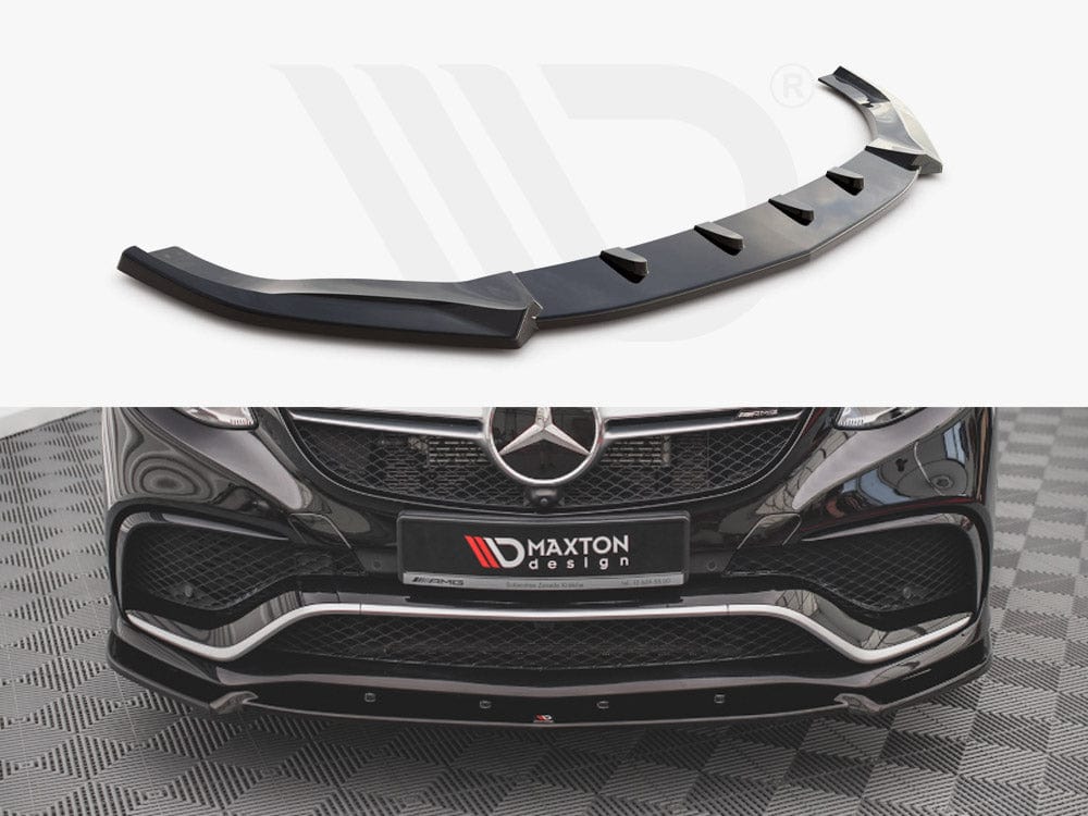 Maxton Design Front Splitter V.1 Mercedes GLE Coupe 63AMG C292 2015-2019 Maxton Design SR