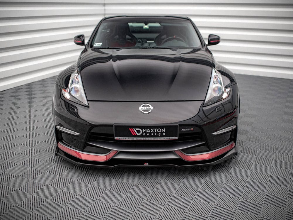 Maxton Design Front Splitter V.1 Nissan 370Z Nismo Facelift 2014-2020 Maxton Design SR