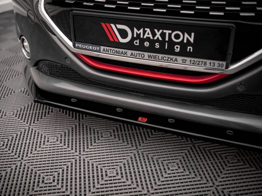 Maxton Design Front Splitter V.1 Peugeot 208 GTI MK1 Maxton Design SR