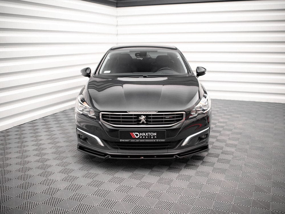 Maxton Design Front Splitter V.1 Peugeot 508 GT MK1 Facelift 2014-2018 Maxton Design SR