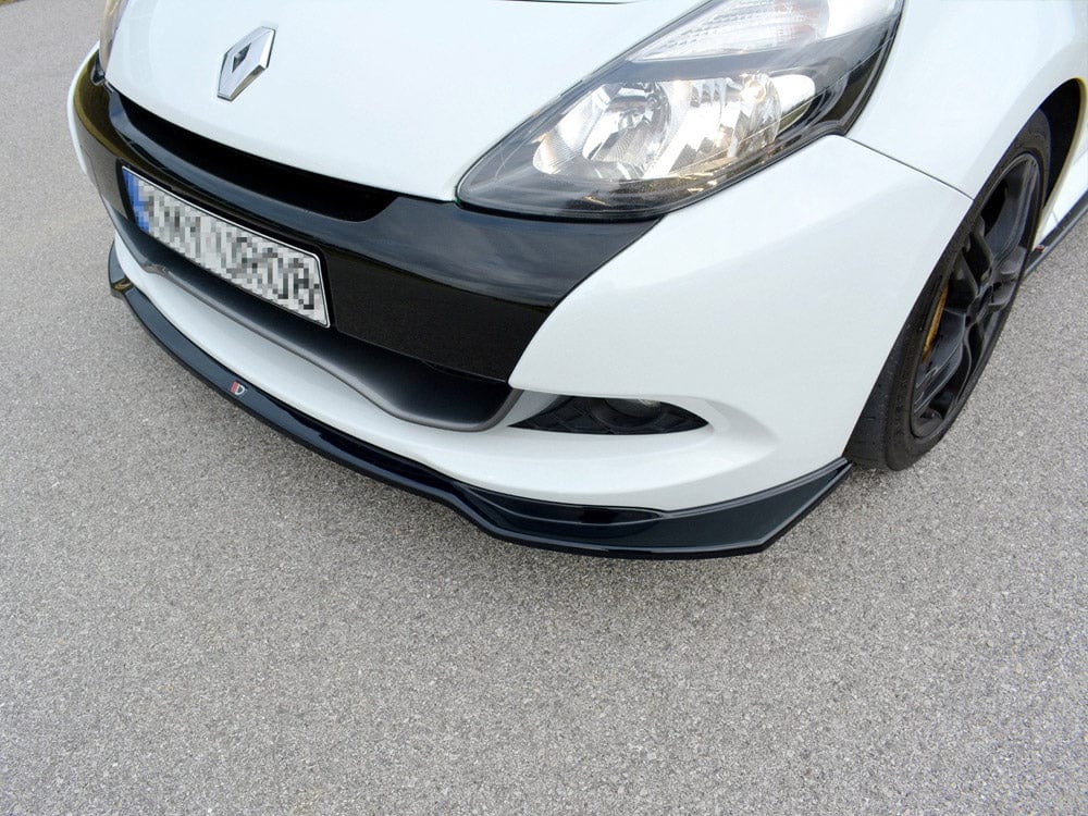 Maxton Design Front Splitter V.1 Renault CLIO MK3 RS Facelift 2009-2012 Maxton Design SR
