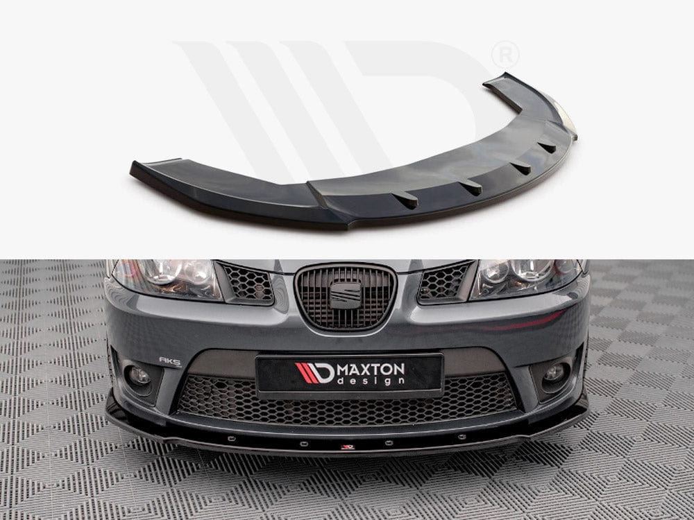Maxton Design Front Splitter V.1 Seat Ibiza Cupra MK3 2004-2008 Maxton Design SR